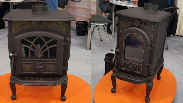 Недорогой камин Сибирь 7 чугунная фото в интерьере в Бресте