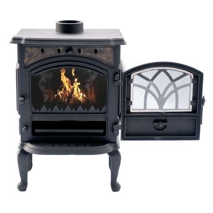 Печь-камин Сибирь 7 чугунная фото в Бресте