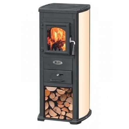 Печь-камин Blist Ekonomik Lux N чугунная дверца серый фото в Бресте