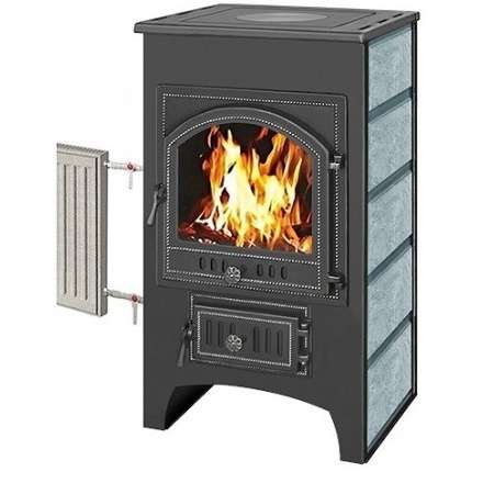 Печь-камин Везувий ПК-02 (205) с плитой и т/о, т/х 12 кВт купить в Бресте