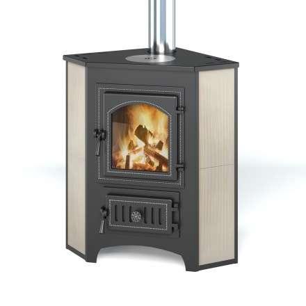 Печь-камин Везувий ПК-01 (220) с конфоркой угловой бежевый 9 кВт Амазонка бай фото Печь-камин Везувий ПК-01 (220) с конфоркой угловой бежевый 9 кВт купить в Бресте