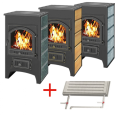 Купить Печь-камин Везувий ПК-02 (205) с плитой талькохлорит 12 кВт в Бресте в Бресте
