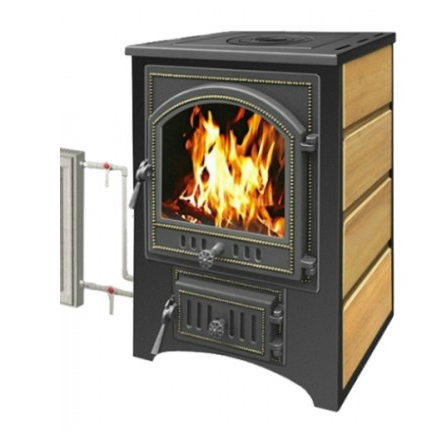Печь-камин Везувий ПК-02 (205) с плитой и т/о песчаник 12 кВт купить в Бресте