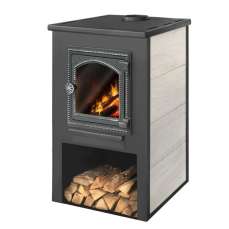 Камин ЭТНА (ДТ-4С) с плитой для дома и дачи Амазонка бай фото в Бресте