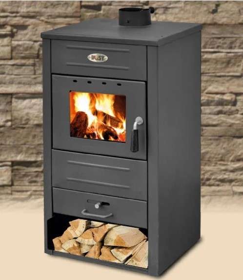 Печь-камин Blist B2 E с водяным контуром Амазонка бай фото в Бресте