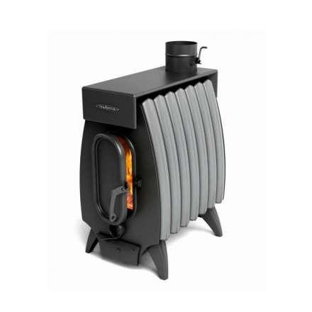 Отопительная печь Термофор Огонь-батарея 7 Лайт антрацит-серый металлик Амазонка бай фото в Бресте
