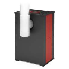 Стальной камин со стеклом Теплодар Твист фото в Бресте