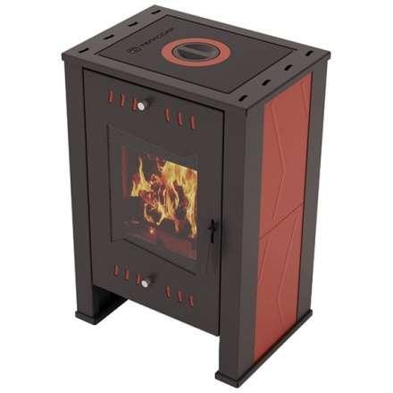 Стальная печь-камин Теплодар Твист фото в Бресте