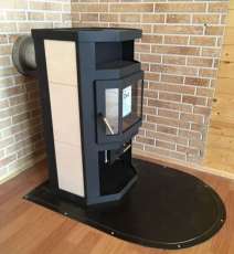 Купить недорогой камин с шамотом Мета-Бел Ока с плитой в Бресте фото  в Бресте