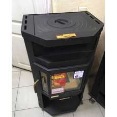 Купить недорогой камин с большим стеклом Мета-Бел Ока с плитой в Бресте фото в Бресте