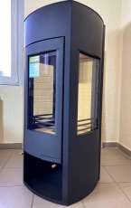 Купить стальной камин со стеклом Мета-Бел Неман в Бресте фото в Бресте