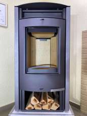 Купить стальную печь-камин Мета-Бел АОТ 7.0-01 в модификации Сена в Бресте фото  в Бресте