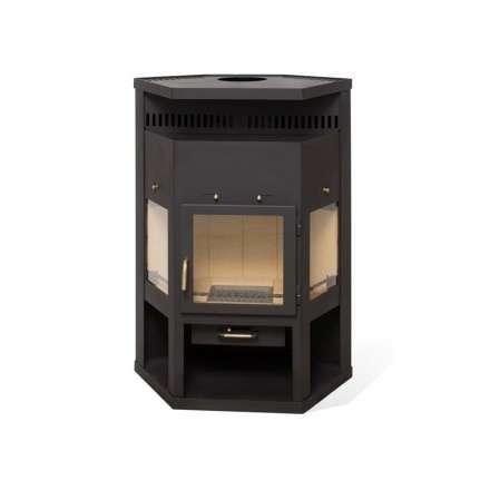 Купить стальной камин Мета-Бел Енисей в Бресте фото в Бресте