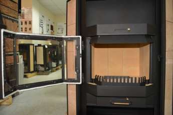 Купить недорогой камин с шамотом Печора Мета Бел в Бресте фото в Бресте