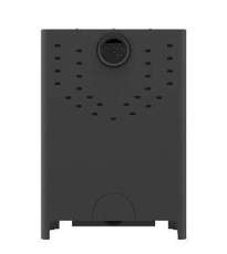 Печь-камин недорогой Бавария Эко с духовкой и плитой фото сзади в Бресте