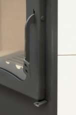 Стальной камин Бавария угловая Амазонка бай фото в Бресте