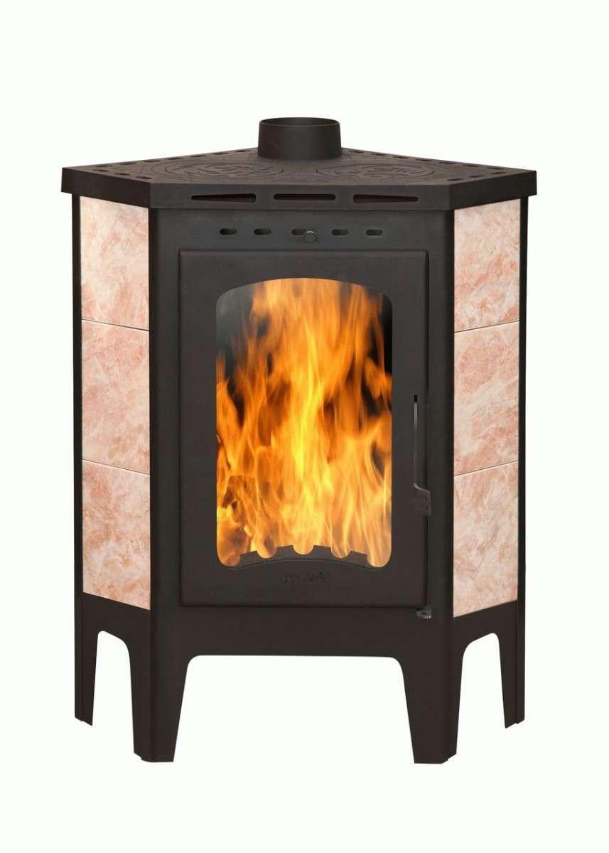 Печь-камин Бавария угловая с плитой Амазонка бай фото Печь-камин Бавария угловая с плитой купить в Бресте