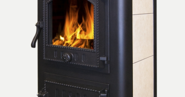 Чугунный недорогой камин со стеклом Бавария Оптима Чугун с плитой фото в Бресте