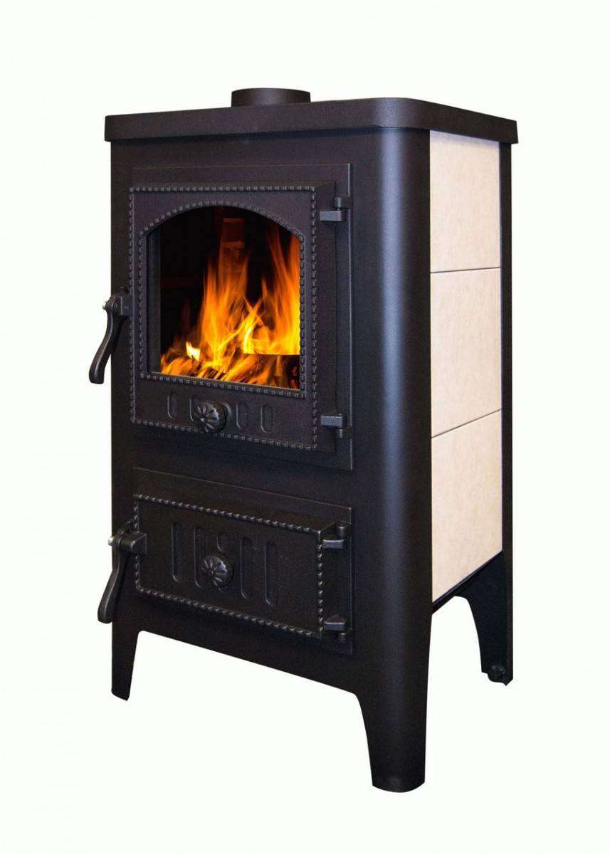 Печь-камин Бавария Оптима Чугун с плитой Амазонка бай фото в Бресте