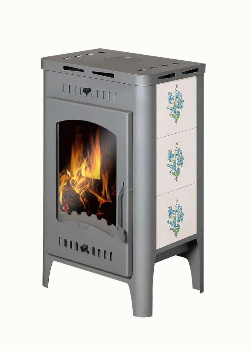 Печь-камин Бавария Оптима Незабудка Амазонка бай фото в Бресте