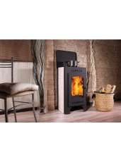 Печь-камин Бавария Оптима с плитой фото в Бресте