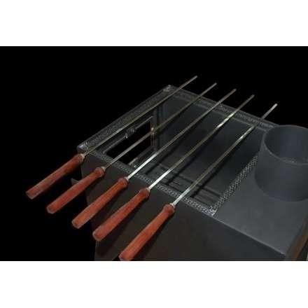 Небольшая печь-мангал с плитой Кельн-Турбо фото в Бресте