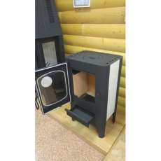 Печь-камин БАВАРИЯ ЭКО с плитой одна конфорка фото в Бресте