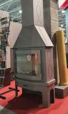 Экокамин МЮНХЕН ПРИСТЕННО-УГЛОВОЙ графит фото в Бресте