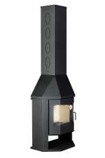 Камин МЮНХЕН ГИГАНТ черный в Бресте