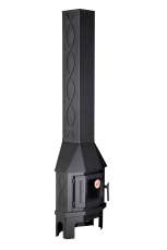 Камин Бавария Мюнхен пристенно-угловой МИНИ черный в Бресте