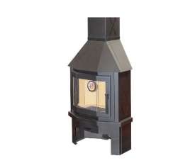 Камин Мюнхен угловой чёрный купить в Бресте