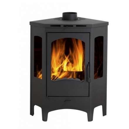 Печь-камин Бавария панорама угловая Амазонка бай фото в Бресте