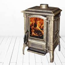 Печь-камин чугунный FireWay Bruno патина медь Амазонка бай фото в Бресте