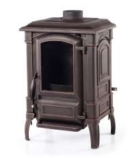 Печь-камин чугунный FireWay Bruno патина медь Амазонка бай фото в Бресте