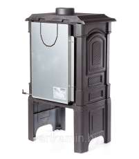 Печь-камин чугунный FireWay Bruno II чёрный Амазонка бай фото в Бресте