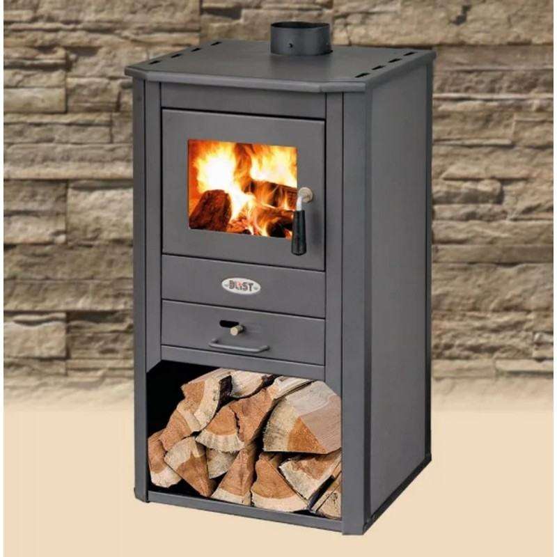 Печь-камин Blist Atene S (Oganj LM) стальная дверца купить в Бресте