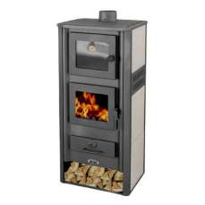 Печь-камин с духовкой Blist Ambasador LM R Амазонка бай фото в Бресте