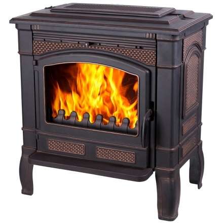 Печь-камин FireWay Gunter патина медь Амазонка бай фото в Бресте