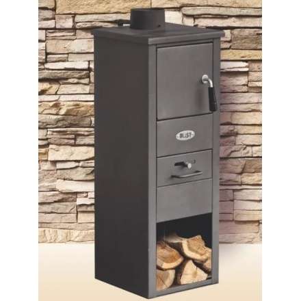 Печь-камин Blist Ekonomik LM стальная дверца фото в Бресте