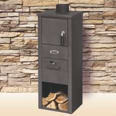 Печь-камин Blist Ekonomik LM стальная дверца фото в Бресте