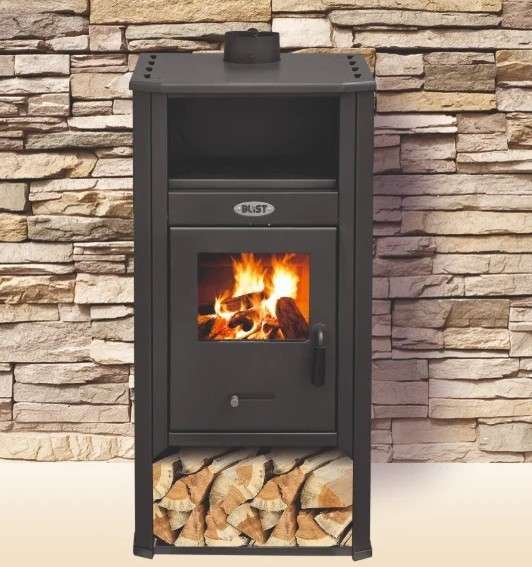 Печь-камин Blist Ambasador LM стальная дверца купить в Бресте