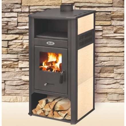 Печь-камин Blist Ambasador LM стальная дверца Амазонка бай фото в Бресте