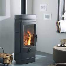 Печь-камин Invicta Chatel чугун в интерьере Амазонка бай фото в Бресте