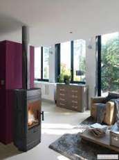 Печь-камин Invicta Cassine чугун в интерьере Амазонка бай фото в Бресте