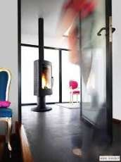 Печь-камин Invicta Pharos в интерьере Амазонка бай фото в Бресте