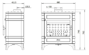 Печь-камин чугунный Invicta Siam в интерьере Амазонка бай фото в Бресте