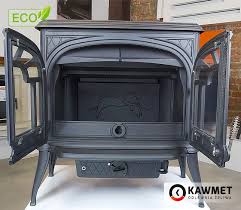 Купить Печь-камин KAWMET Premium SPARTA S10 (13,9 кВт) в интерьере чугунный в Бресте фото в Бресте