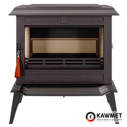 Купить Печь-камин KAWMET Premium ATHENA S12 (12,3 кВт) в интерьере чугунный в Бресте фото в Бресте