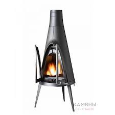 Печь-камин чугунный Invicta Pow-Wow в интерьере Амазонка бай фото в Бресте