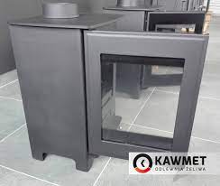 Купить Печь-камин Kawmet Premium S16 (4,9 кВт) в интерьере чугунный в Бресте фото в Бресте